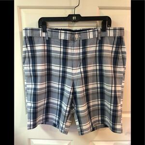 Van Heusen plaid shorts